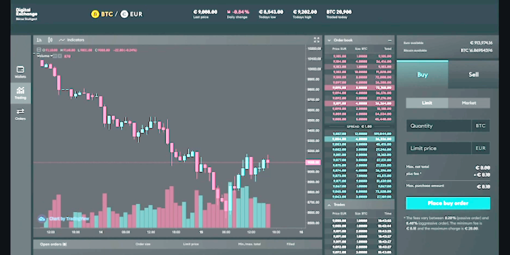 german stock exchange crypto